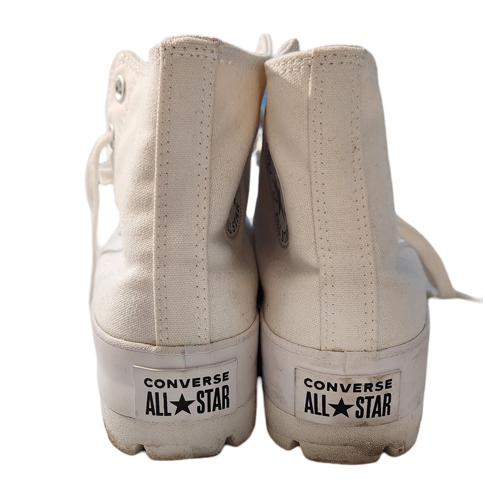 HP! Converse white platform shoes - Picture 7 of 9